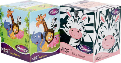 

Biowipe Kids Face Tissues(Pack of 90)