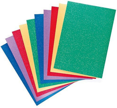 

Kingsway Glitter Foam Sheet Felt Sheet(8 cm x 12 cm)