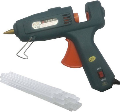 

Hiken 60w+100w COMBINE + 5 STICKS Dual Temperature Corded Glue Gun(11 mm)