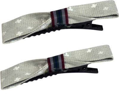 

Sagunya Bow Hair Pin(Grey)