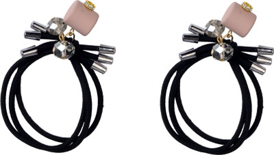 

Sagunya Stylish Rubber Band(Black)