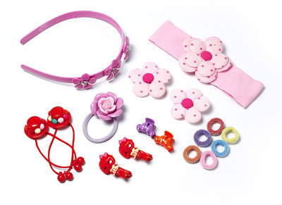 

Sringhar Hair accessories pack of 17 for baby girls Hair Accessory Set(Multicolor)