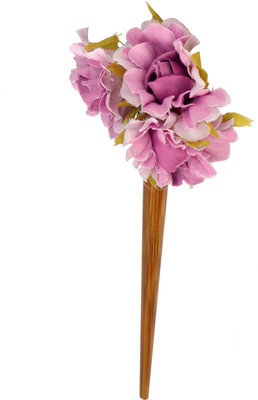 

Sagunya Floral Bun Stick(Pink)