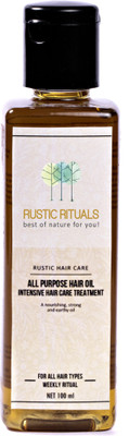 

Rustic Rituals HAIR OIL ALL PURPOSE (Intensive Hair Care Treatment) Hydrates I Moisturize I Deep Nourishment I Strengthen I Promotes hair growth I Fights dandruff I 50ML Hair Oil(100 ml)