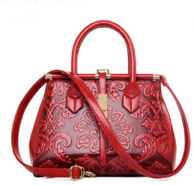 

Tanned Hand-held Bag(Red)