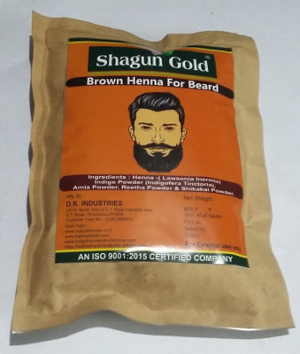 

Shagun gold Brown henna Beard Dye for Men(100 g)