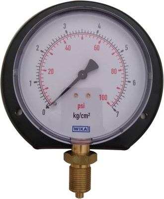 

Wika 111.10.100 Range 0 to 7 Kg/cm² with psi Pressure Gauge Hydrometer