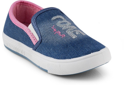 

KITTENS Girls Slip on Sneakers(Blue