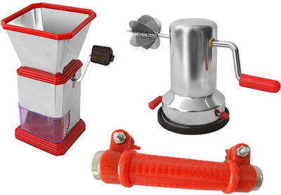 

Moforce BEEzy MB-Combo11 Chopper, Crusher and Cutter Multicolor Kitchen Tool Set(Multicolor)