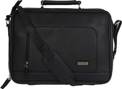 

KOOLTOPP 14 inch Laptop Messenger Bag(Black)