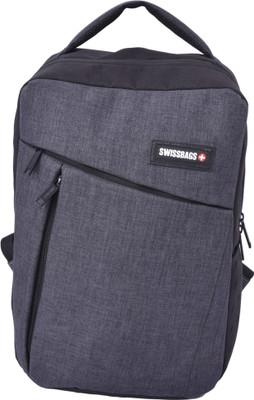 

SWISSBAGS 14 inch Laptop Backpack(Multicolor), Black;dark grey