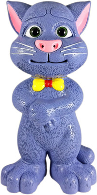 

Babysid Collections Talking Tom with Touch Functions Songs and Story Multi Activity Toy Size : 16 x 13 x 30 cm(Multicolor)