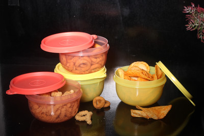 25% OFF on Tupperware Twin-4 4 Containers Lunch Box(230 ml) 25% OFF on Tupperware Twin-4 4 Containers Lunch Box(230 ml)