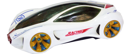

TALKING GANESHA Concept Car with 3D Lights and music bump and go toy (multicolor)(Multicolor)