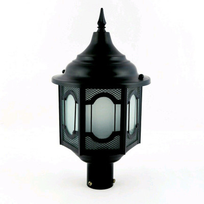 PR Prashant PR_modi_large Gate Light Outdoor Lamp(Black)