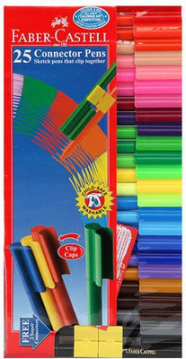 

Faber-Castell 25 Connector Pens Pen Clip(Pack of 25)