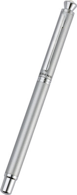

Legend Crystal Pearl Silver with blue ink refill Roller Ball Pen