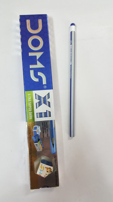 

DOMS 7930 Pencil(Set of 10, Blue, Silver)