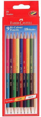 

Faber-Castell Bi-Colour Pencil(Multicolor)