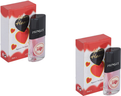 

Carrolite set of 2 Younge Heart Red HVJ Perfume Eau de Parfum - 20 ml(For Men & Women)