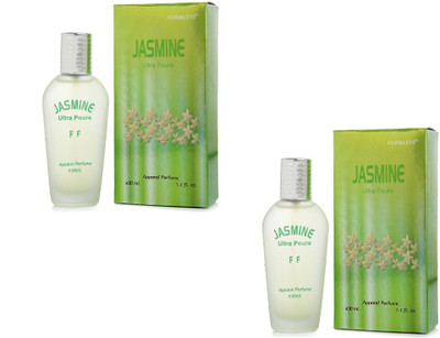Carrolite set of 2 Jasmine ultra Poure Formless Eau de Parfum - 20 ml(For Men & Women)