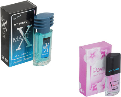 

Carrolite set of 2 Maxi Blue-Rose Eau de Parfum - 20 ml(For Men & Women)