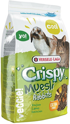 

Pawsitively Versele Laga Crispy Muesli Food For Rabbits - 1 Kg Nuts 1 kg Dry Rabbit Food