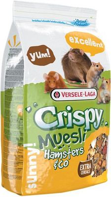 

Pawsitively Versele-Laga Crispy Muesli Hamsters & Co - 2.75 kg Nuts 2.75 kg Dry Hamster Food
