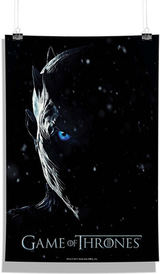 

Game Of Thrones - Night King Winter Is Here Wall Poster Photographic Paper(18 inch X 12 inch, Rolled)
