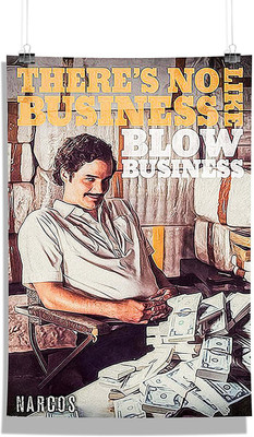 

Narcos Wall Poster Photographic Paper(18 inch X 12 inch, Rolled)