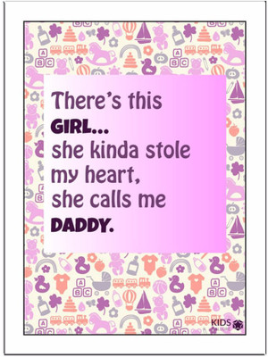 

There's This Girl Paper Print(11.69 inch X 8.27 inch, Framed)
