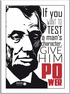 

Abraham Lincoln 02 Paper Print(11.69 inch X 8.27 inch, Framed)