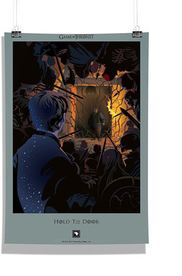 

Game Of Thrones - Hold the door Wall Poster Photographic Paper(18 inch X 12 inch, Rolled)