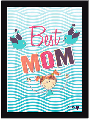 

Best Mom Paper Print(11.69 inch X 8.27 inch, Framed)