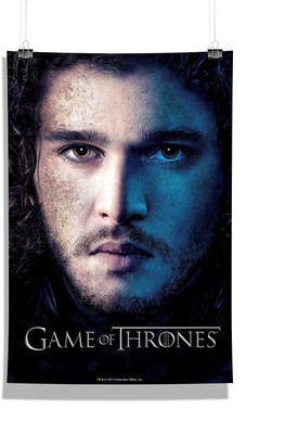 

Redwolf Official "Game Of Thrones"- Jon Double Color , Wall Decor - Home & Office Poster Print Art [ Frame Not Included ] ,licensed by HBO (Home Of Box Office) , USA Photographic Paper(18 inch X 12 inch)
