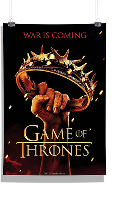 

Game Of Thrones- Crown, Wall Poster Photographic Paper(18 inch X 12 inch, Rolled)