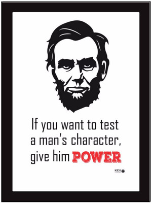 

Abraham Lincoln 01 Paper Print(11.69 inch X 8.27 inch, Framed)