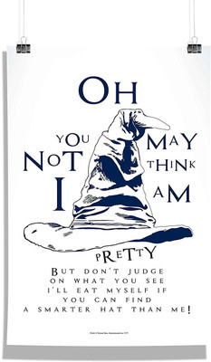 

Harry Potter- Sorted Quote Wall Poster Photographic Paper(18 inch X 12 inch, Rolled)