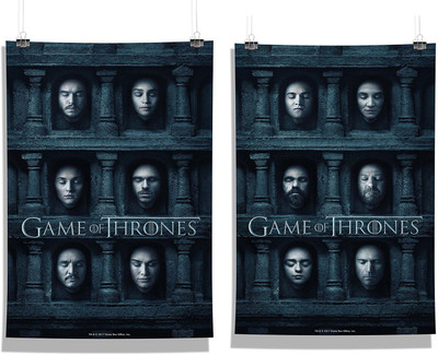 

Game Of Thrones- Hall 1 , & Hall 2 , wall Decore Poster Paper Print(18 inch X 12 inch, Rolled)