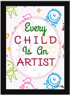 

Every Child Is An Paper Print(11.69 inch X 8.27 inch, Framed)