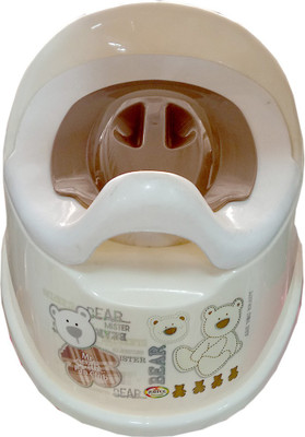 

Shoppernation Cute Teddy Design Baby Potty Potty Seat(Multicolor)