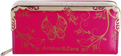 

sringhar Clutch purse for women pink color Wristlet(Pink)