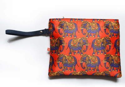 

anartline Elephant Printed Pouch Pouch(Red)