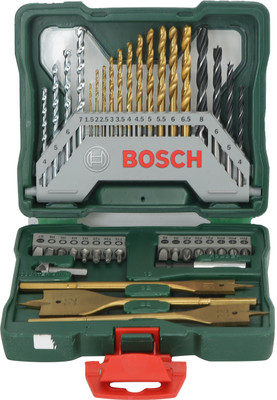 Bosch 40 Piece X-line Titanium Set Hand Tool Kit(40 Tools), Gold;silver