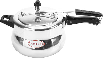 Wonderchef Ultima 5.5 L Pressure Cooker with Induction Bottom(Aluminium)