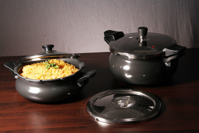 Pigeon All In One Super Value Pack 3 L, 5 L Pressure Cooker with Induction Bottom(Aluminium) available at flipkart for Rs.3609