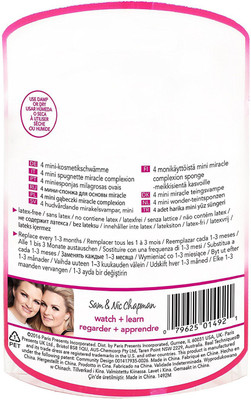 

Real Technique 4 Mini Miracle Complexion Sponges