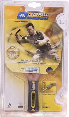 

Donic Gold Attack Black Table Tennis Racquet(180 g)