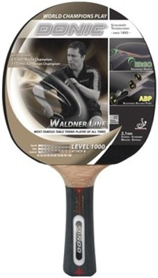 

Donic Waldner 1000 Black Unstrung Table Tennis Paddle