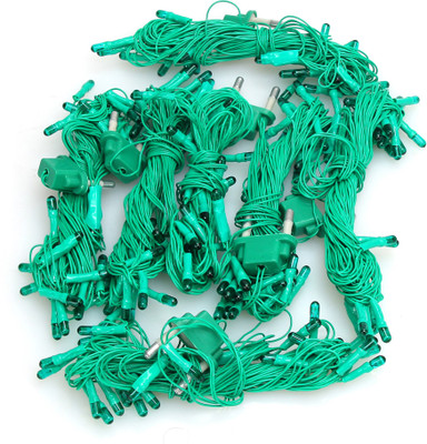 

Home Delight 130 inch Green Rice Lights(Pack of 25)